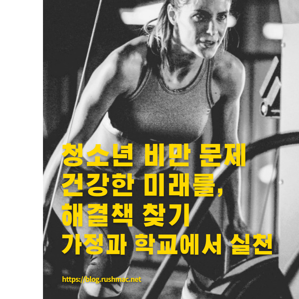 청소년 비만 문제의 원인과 영향