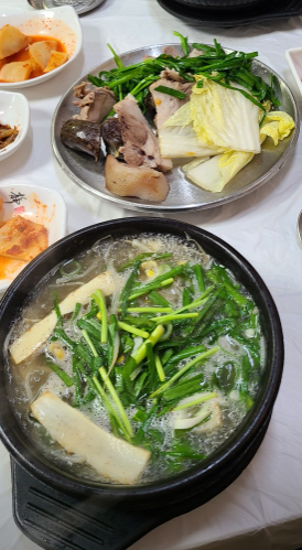 성수 국밥 대표 메뉴