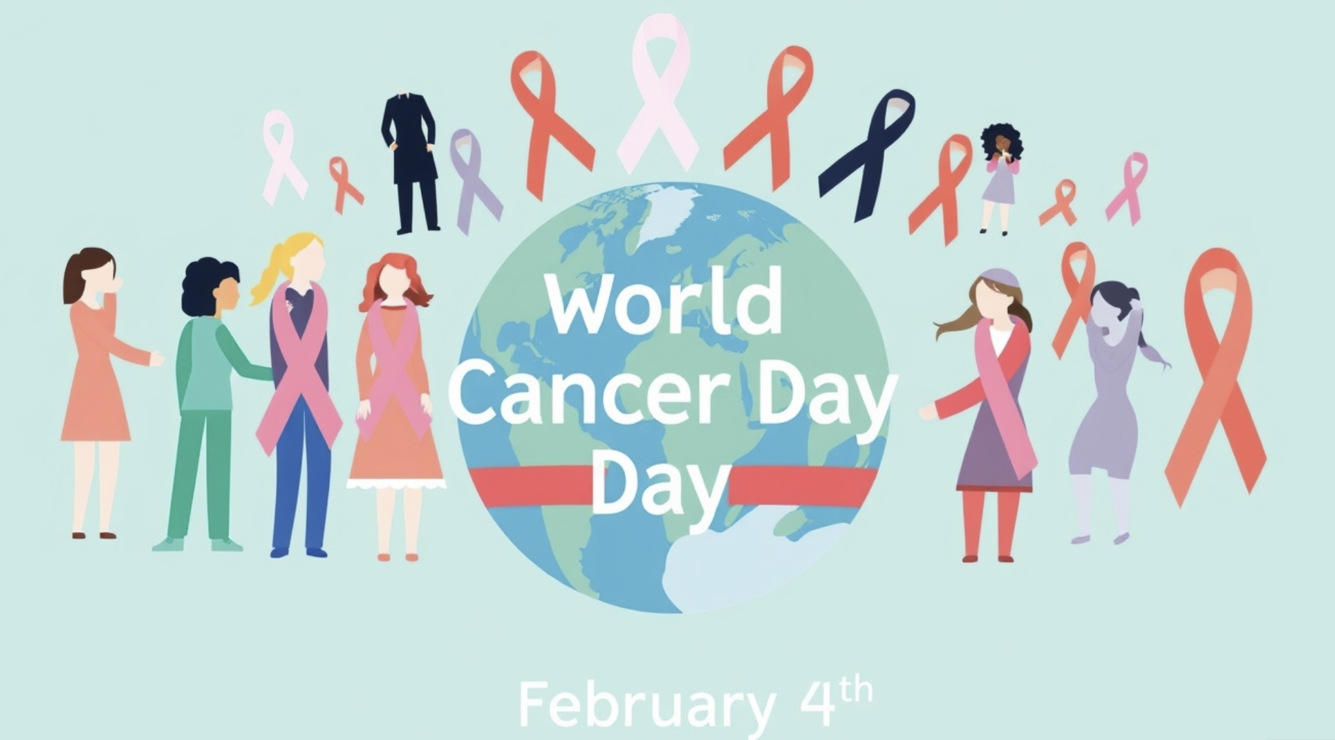 2월4일 세계 암의 날 관련 이미지