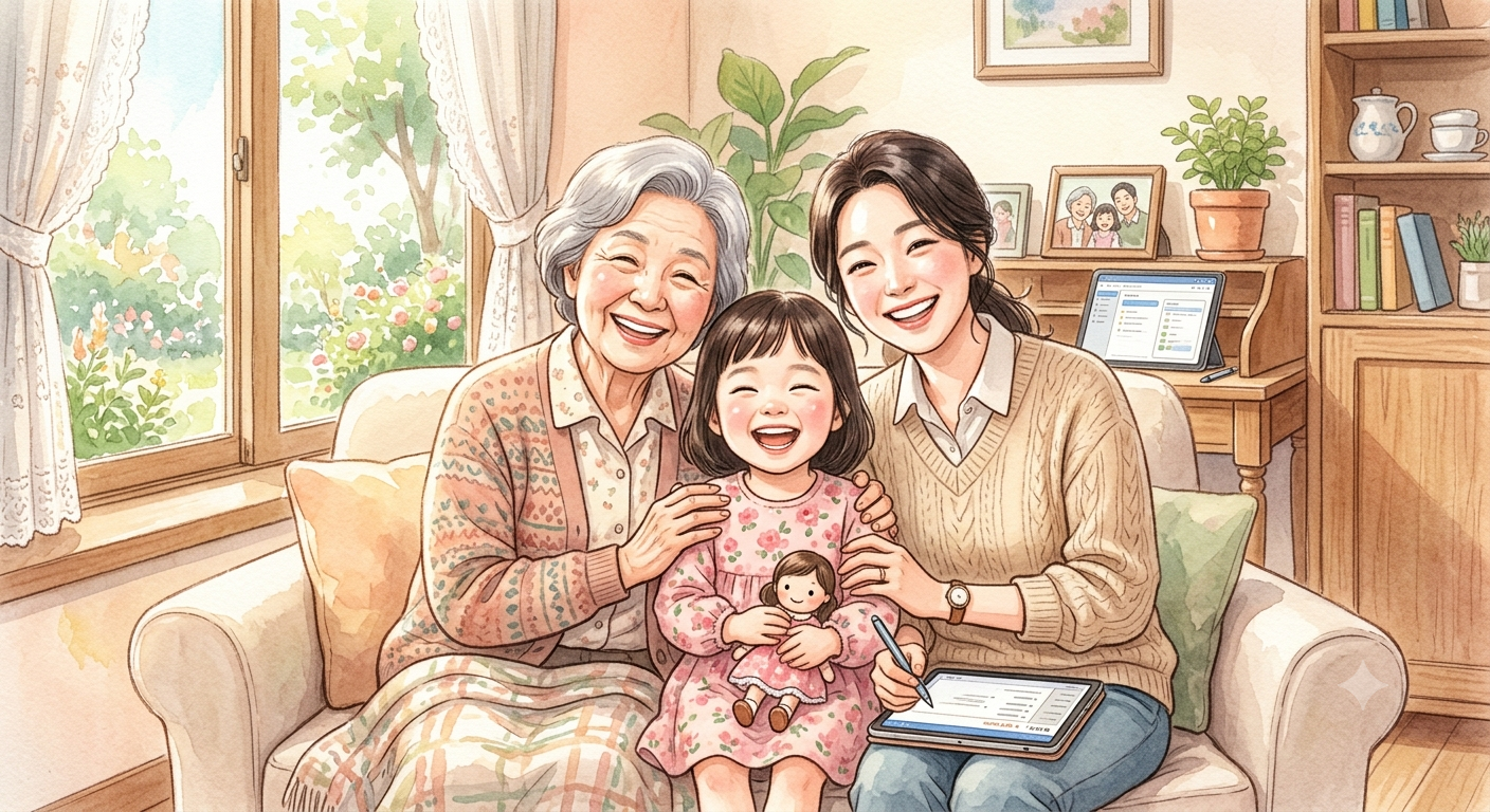 일하는 엄마와 아이 봐주시는 부모님의 갈등 해결책