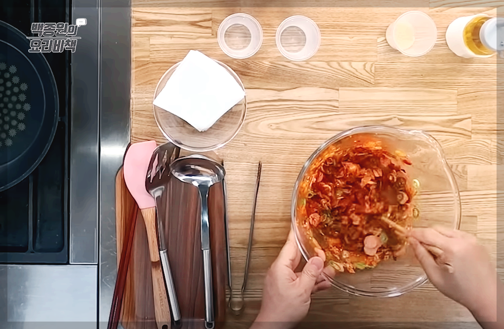 김치전 맛있게 하는 법 김치전 바삭하게 만드는 방법