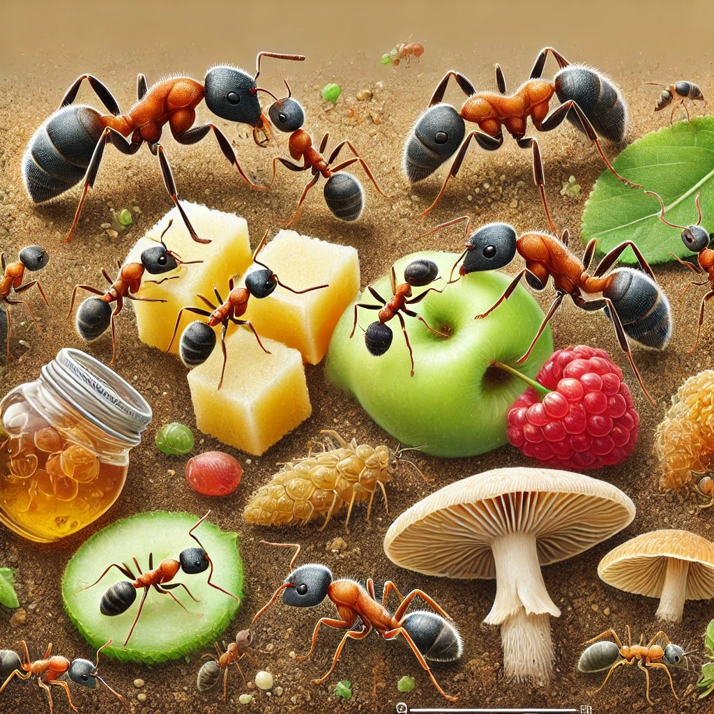 개미는 무엇을 먹고 살까? 먹이 종류 총정리