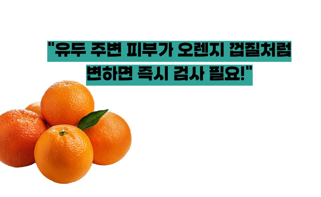 유방암 초기증상