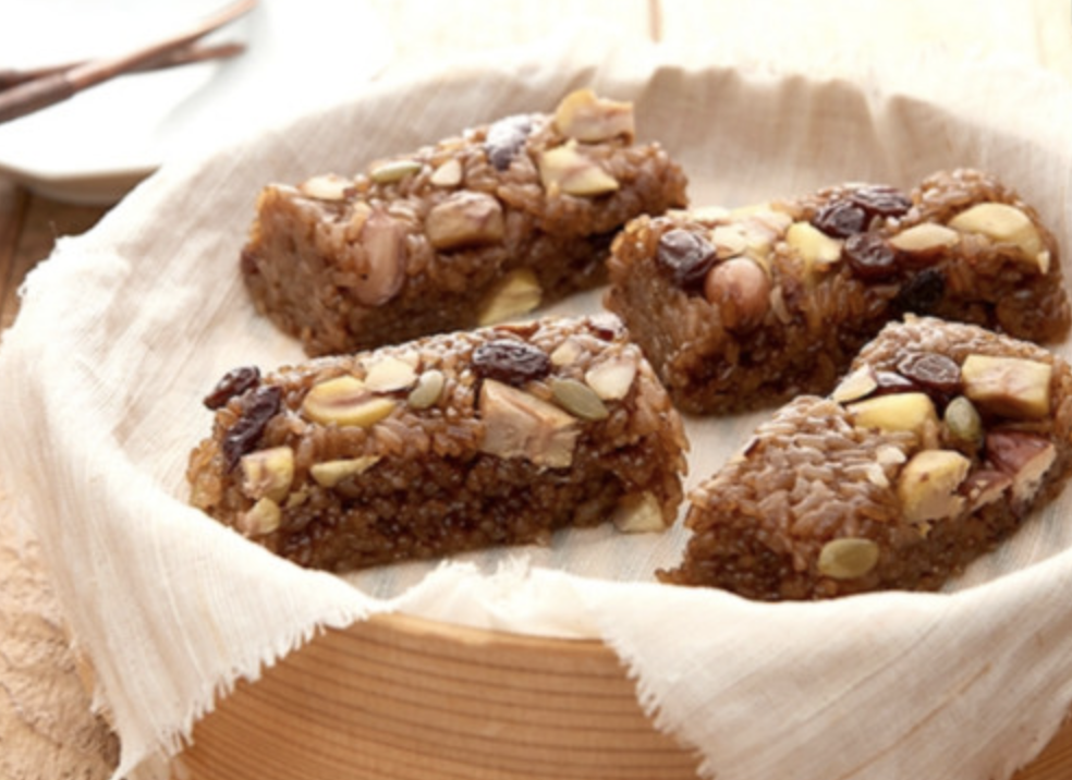 오복시루 약식 떡 사진