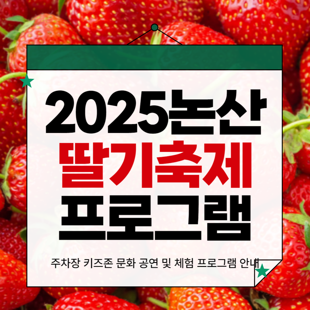 2025 논산딸기축제