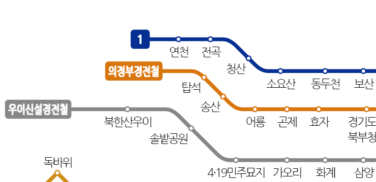 서울 지하철 노선도 크게보기