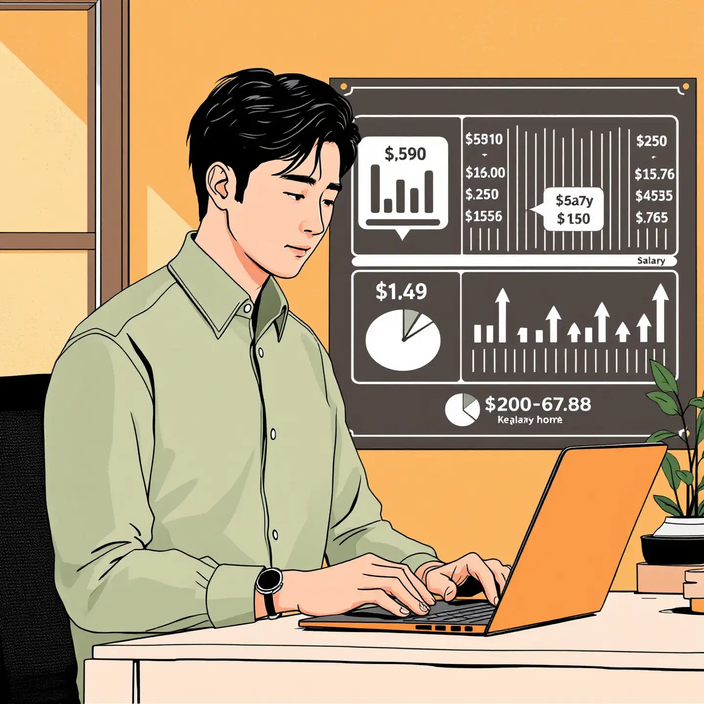 2025년 대한민국 일반직 우정직군 공무원 봉급표 우정 5급