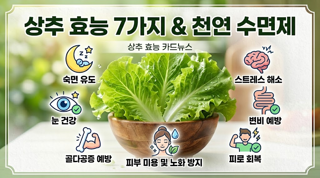 상추 효능