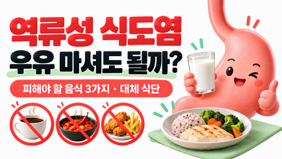 지독한 역류성 식도염 자연치료 가능할까? 약 끊고 재발 막은 현실적인 생활 루틴