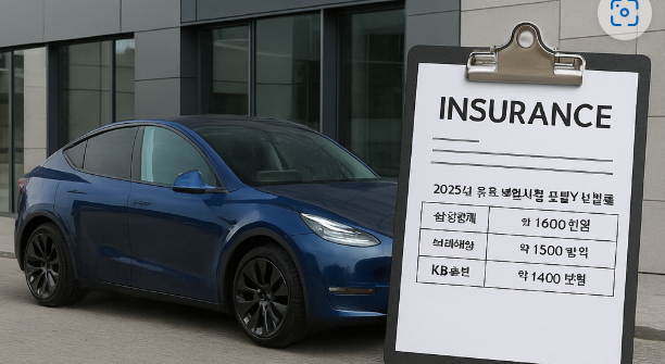 테슬라 모델Y 보험료 비교