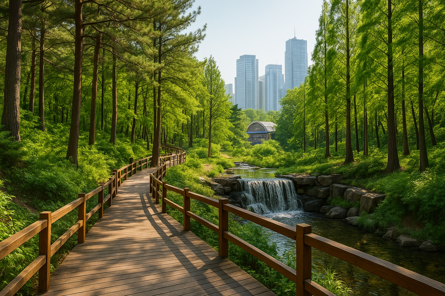 서울 근교 도심 속 트레킹 명소 TOP2, 지하철로 3분이면 OK!