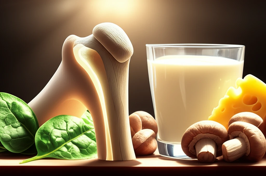 칼슘과 비타민D는 세트 무너진 관절 ..