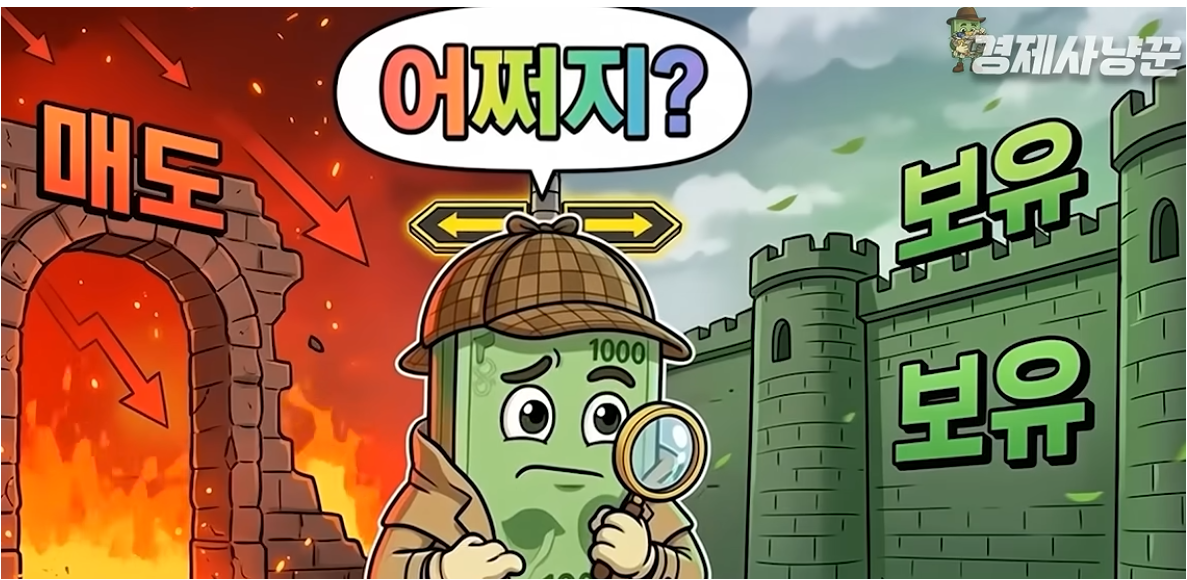 폭락장 투자 생존법 (서킷 브레이커, 처분 효과, 물타기)