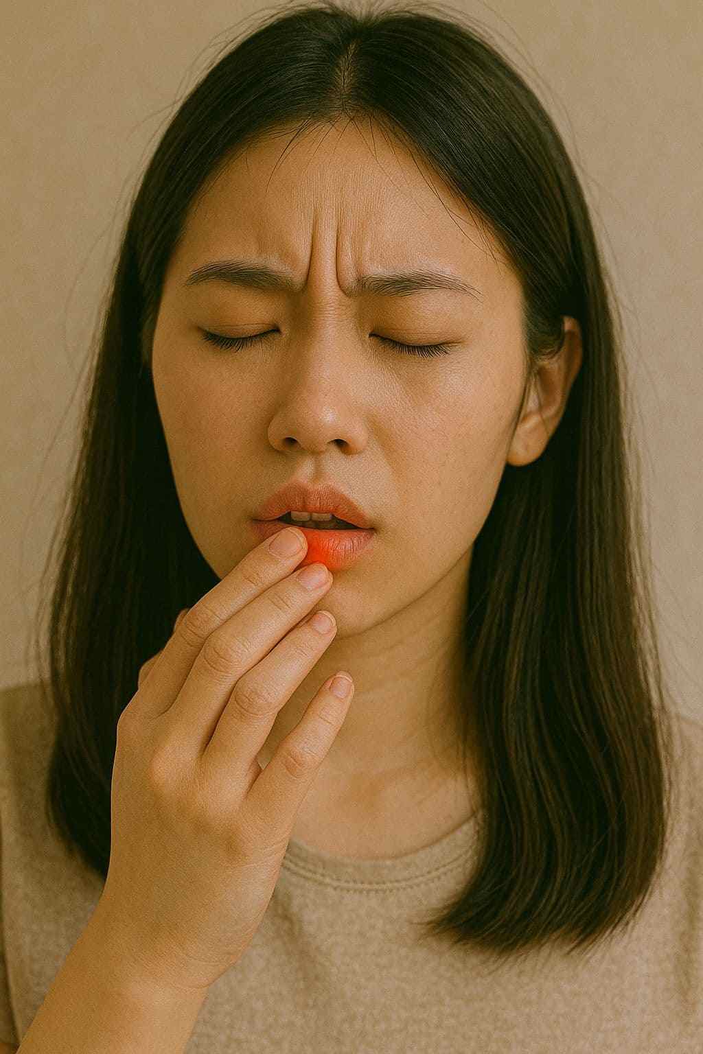 입술 통증
