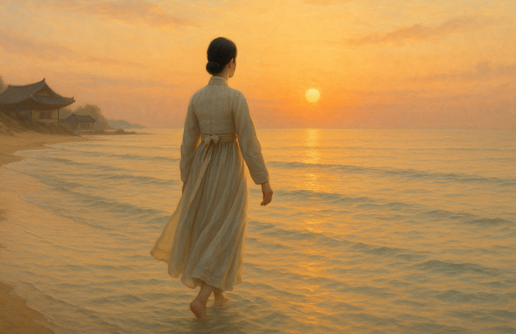 바다에 들어가는 꿈 해몽