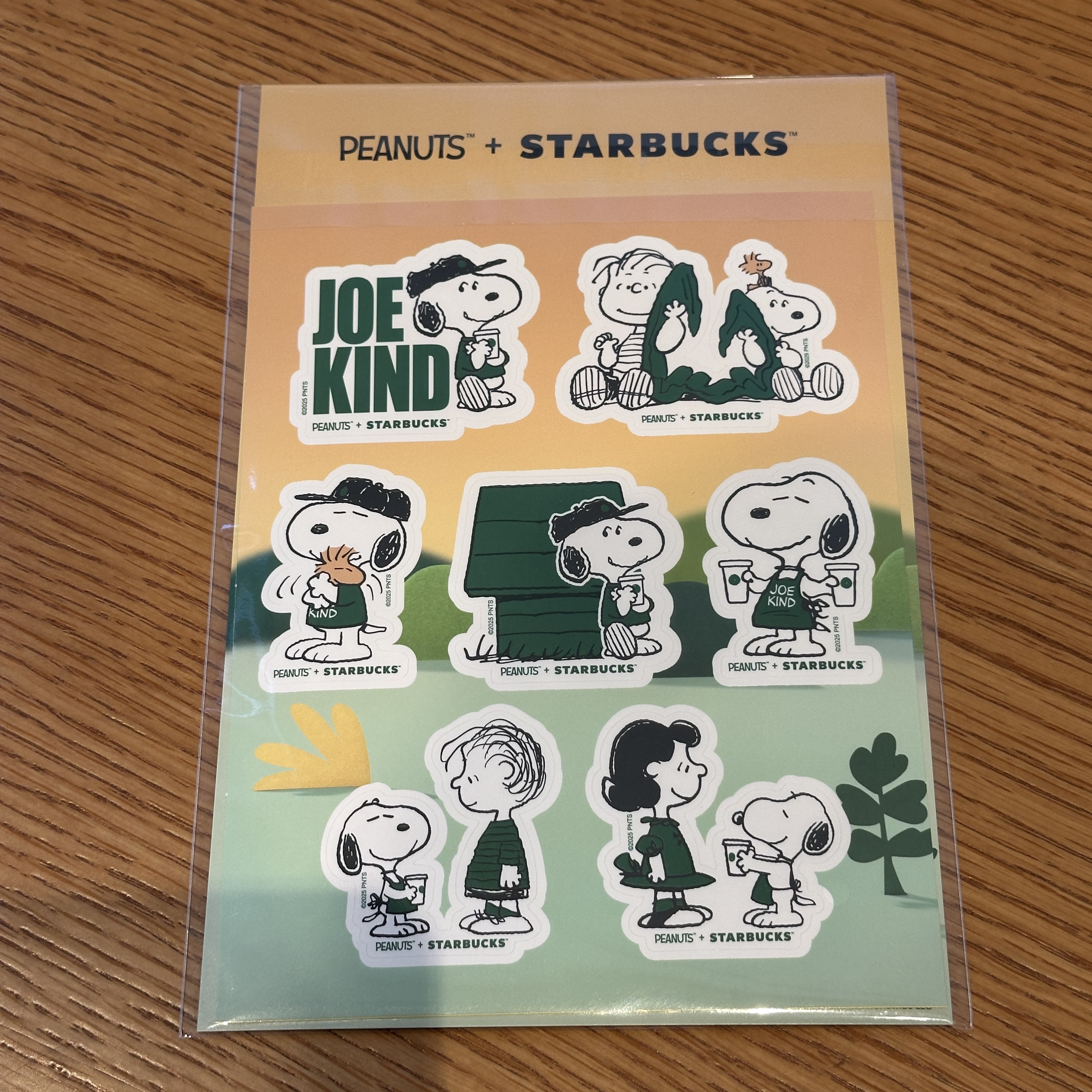 피너츠컵꾸스티커