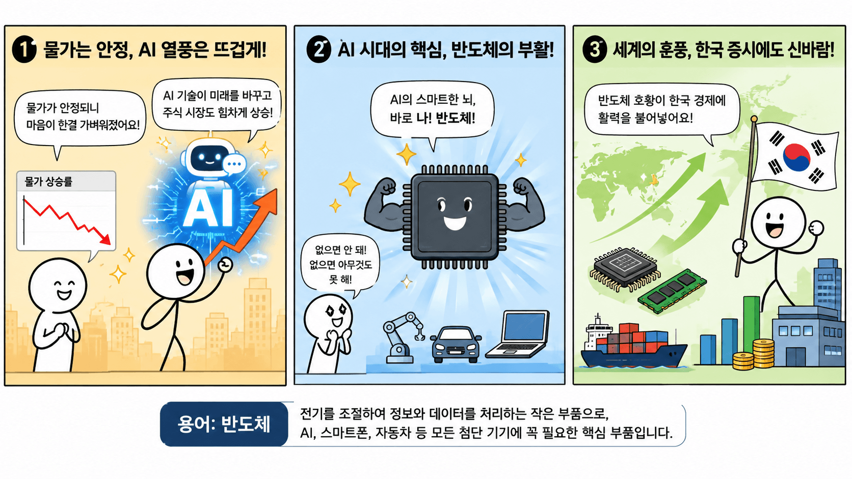 반도체의 부활, 한국증시 신바람