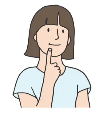 곰곰이 생각하고 있는 청년