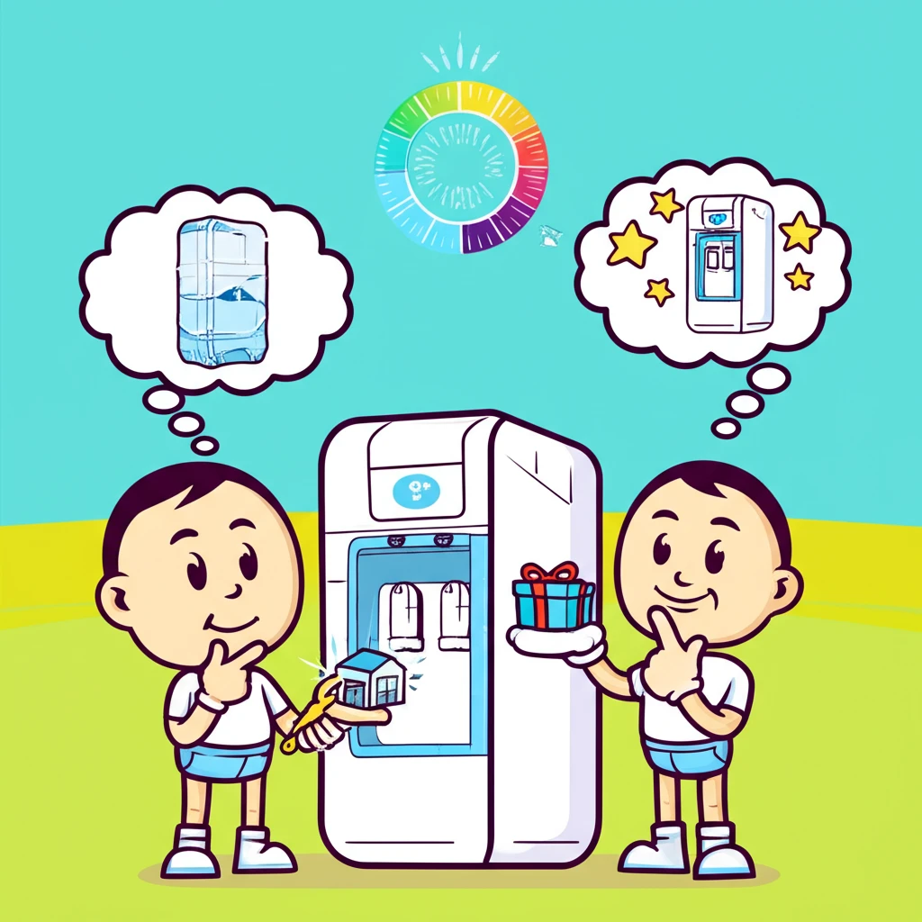 정수기 렌탈 만기 선택: 소유권 이전..