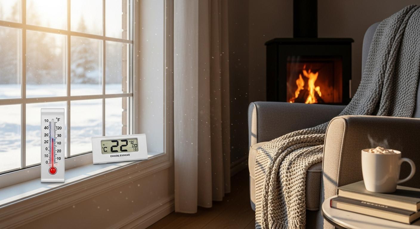 겨울 집 온도