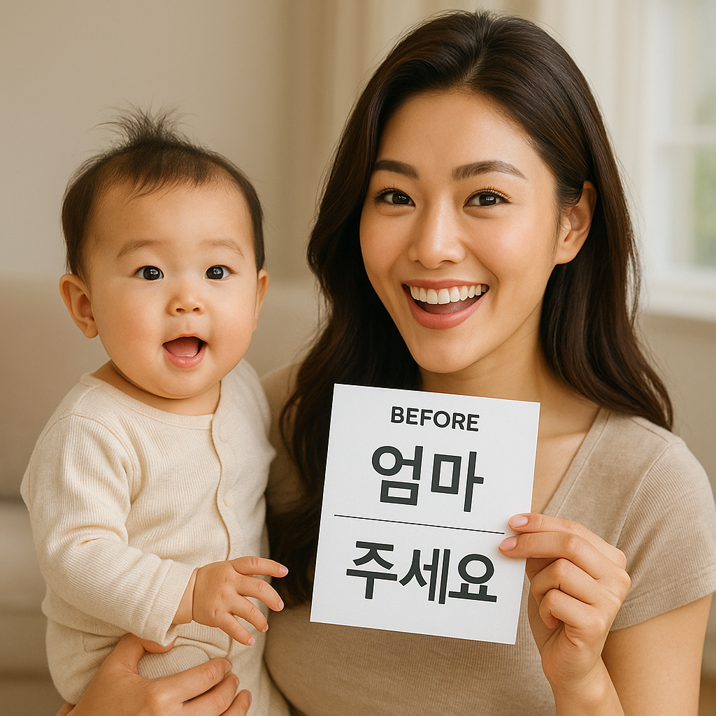 실제 후기! 우리집 아기 변화