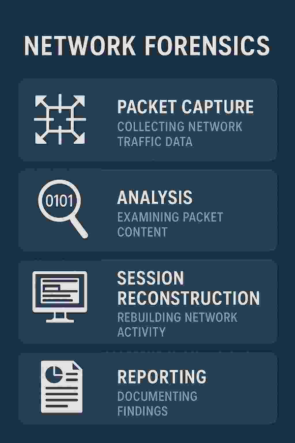 네트워크 포렌식의 핵심 기술과 적용 방법