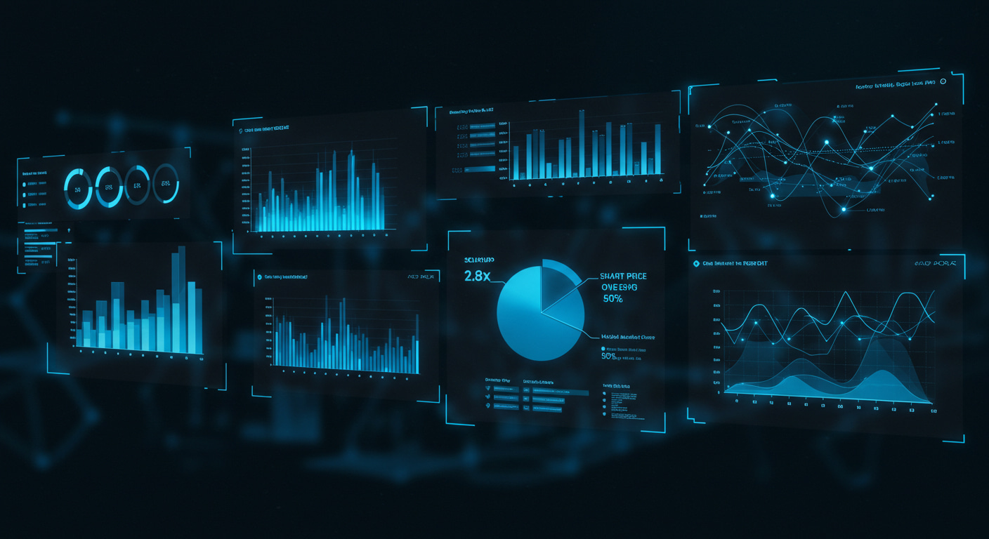 a16z의 2025년 AI 기업 보고서 핵심 데이터를 보여주는 전문적인 인포그래픽 디자인