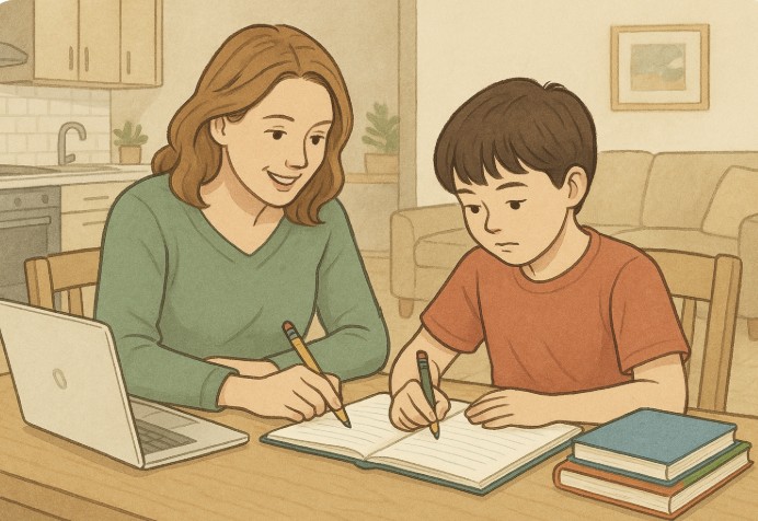 학습 코칭 사진