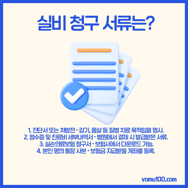 감기수액실비청구