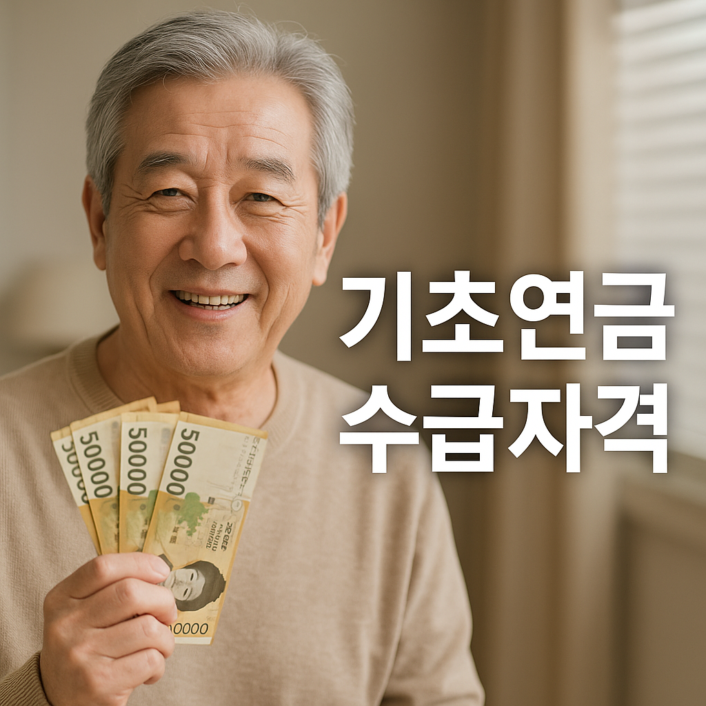 기초연금 수급자격 총정리