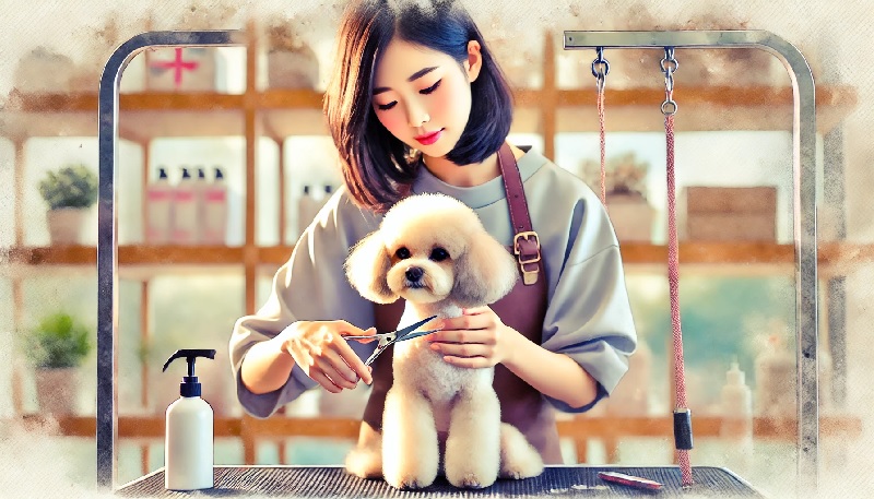 애견미용에 대한 이미지