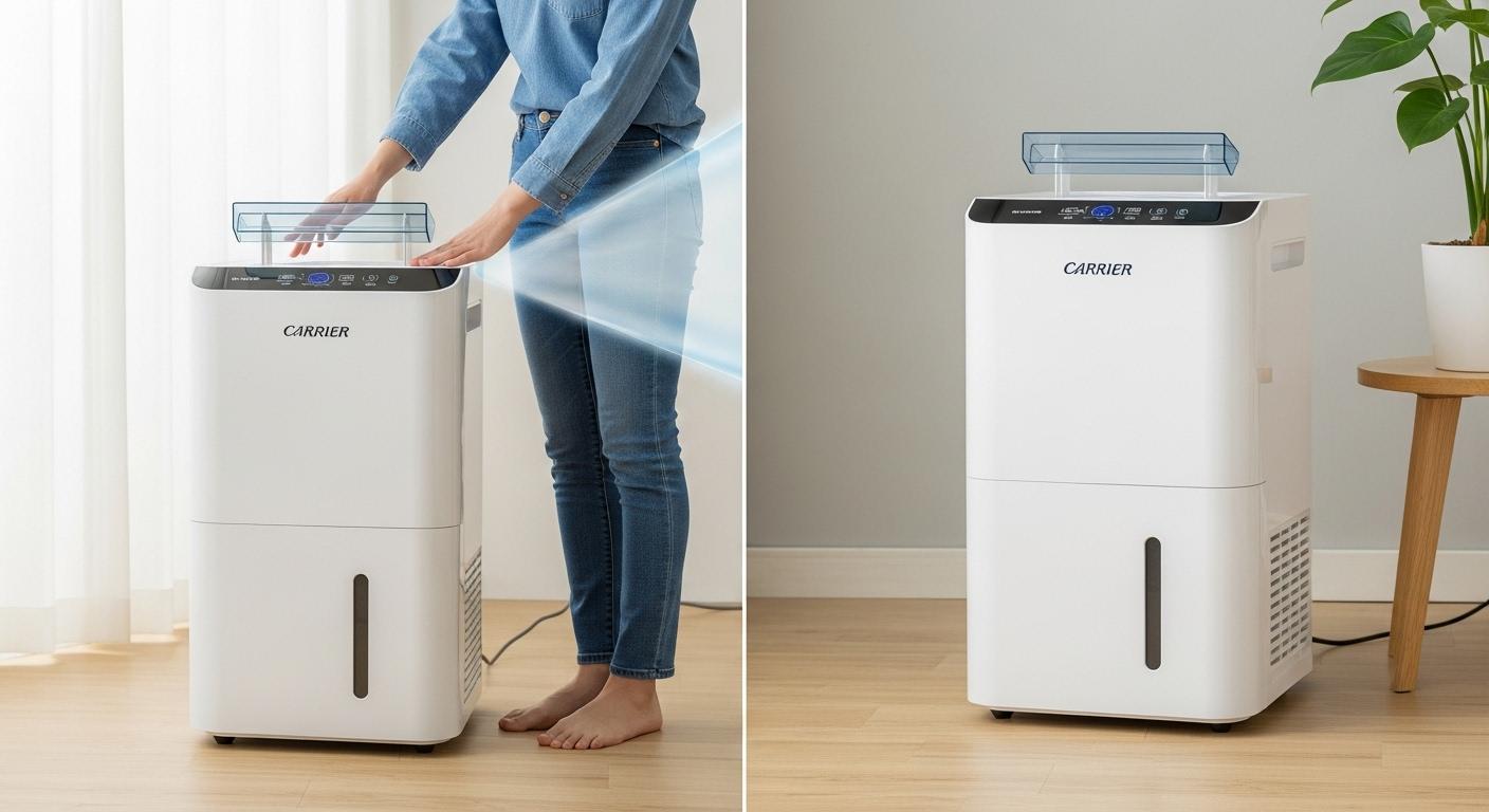 캐리어 제습기 사용법