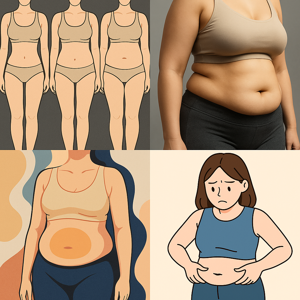 나는 어떤 뱃살일까? 유형별 다이어트 전략 총정리
