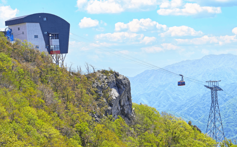 백암산케이블카