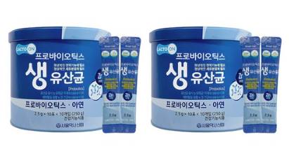 서울약사신협 프로바이오틱스 생유산균 100포&#44; 250g&#44; 2개