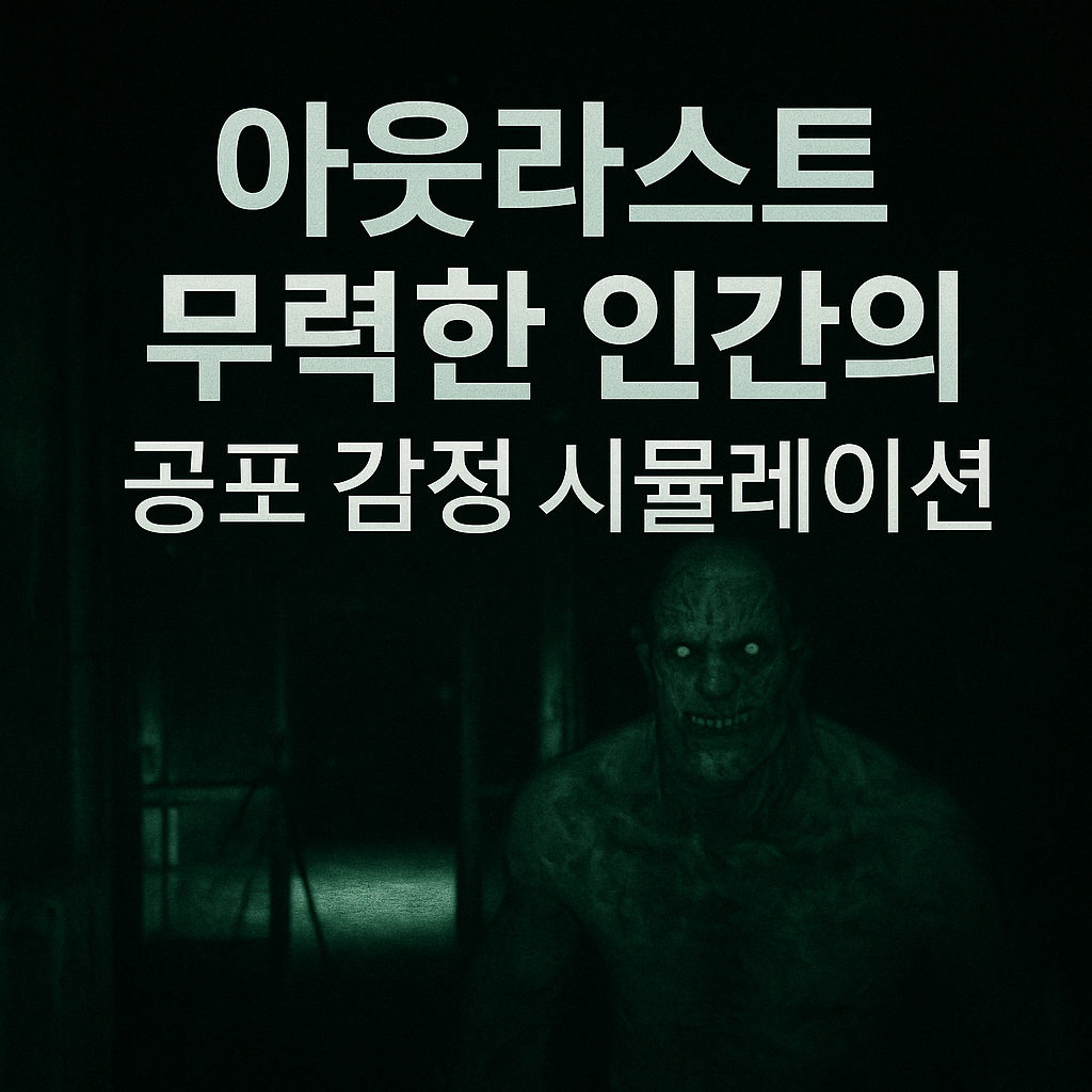 아웃라스트, 무력한 인간의 공포 감정 시뮬레이션