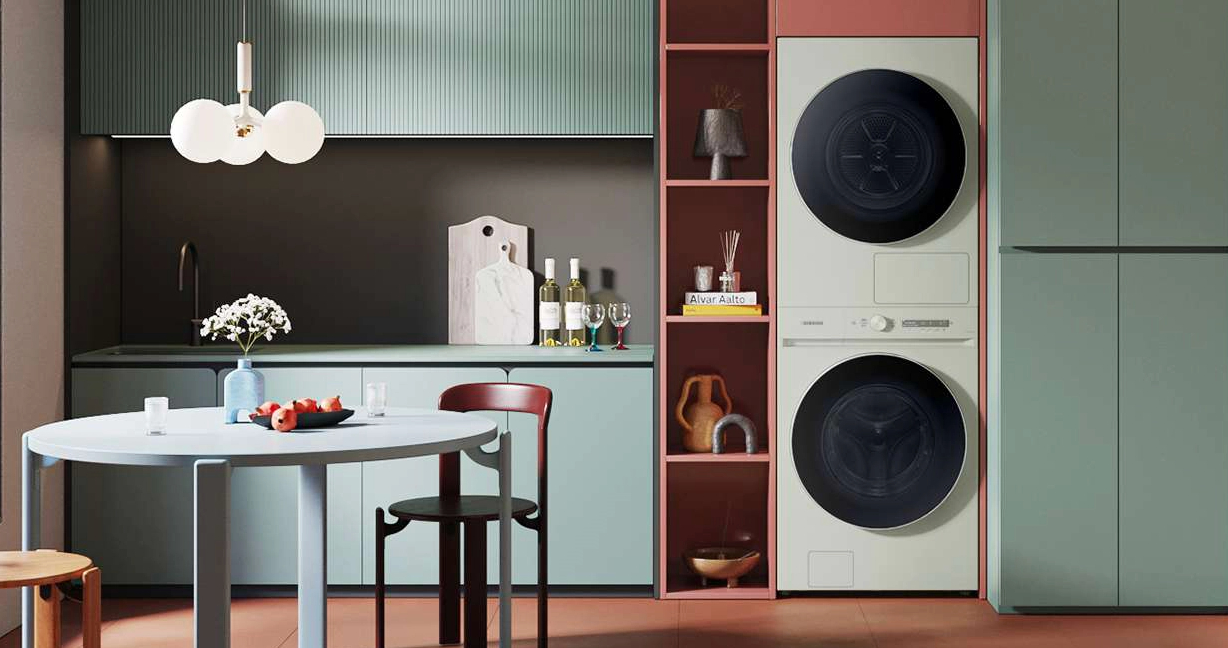 삼성전자 세탁기/건조기 비스포크 그랑데 AI 원바디 Top-Fit(24kg+21kg)