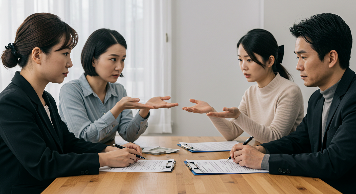 증여논쟁, 법적대응, 금전채권
