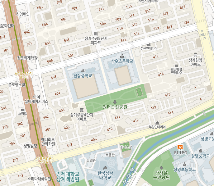 상계주공 4단지 아파트