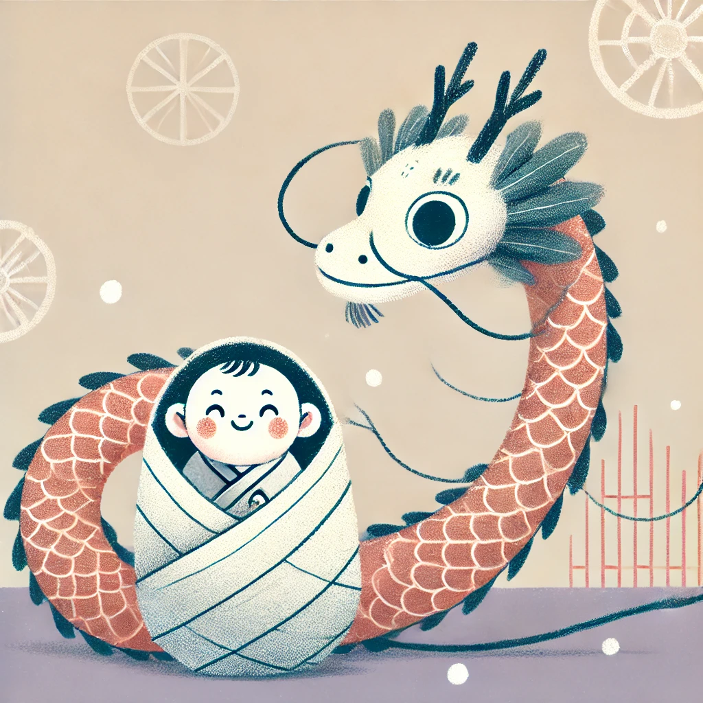 2025년 1월생 아기 띠