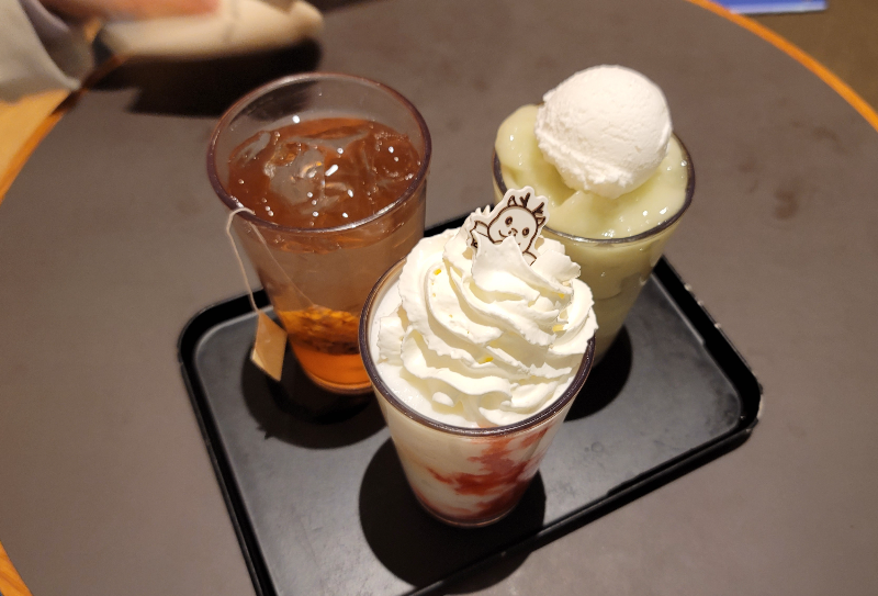 리치&로즈티, 딸기밀크쉐이크, 샤인머스캣그라니따