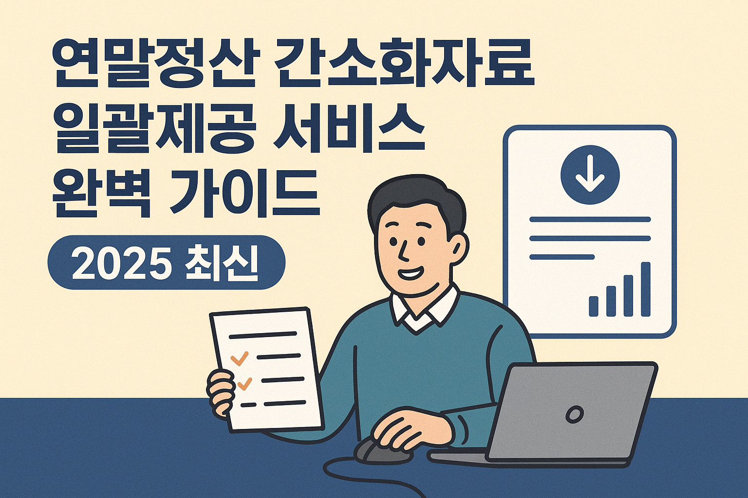 연말정산 간소화자료 일괄제공 서비스 2025 안내 이미지
