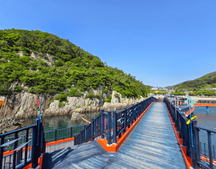 미조항해안산책로