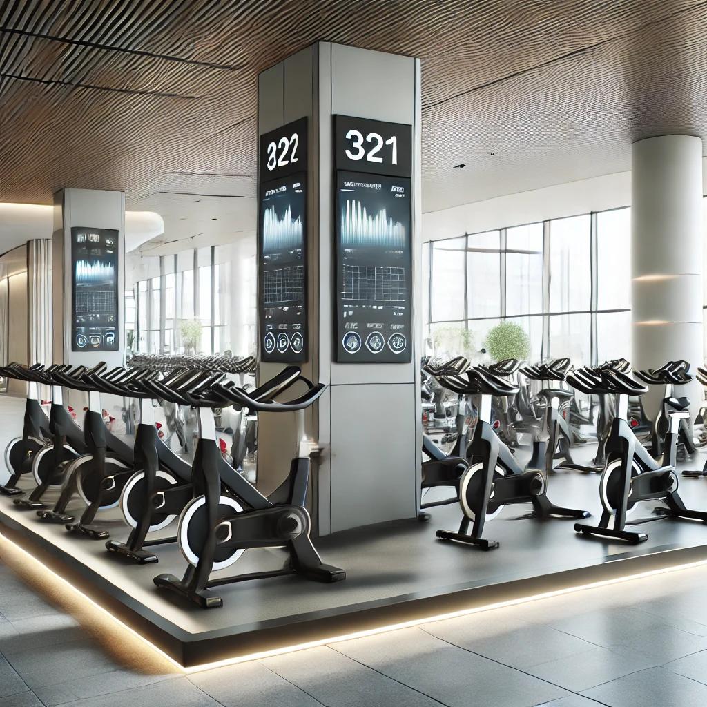 실내자전거 대여