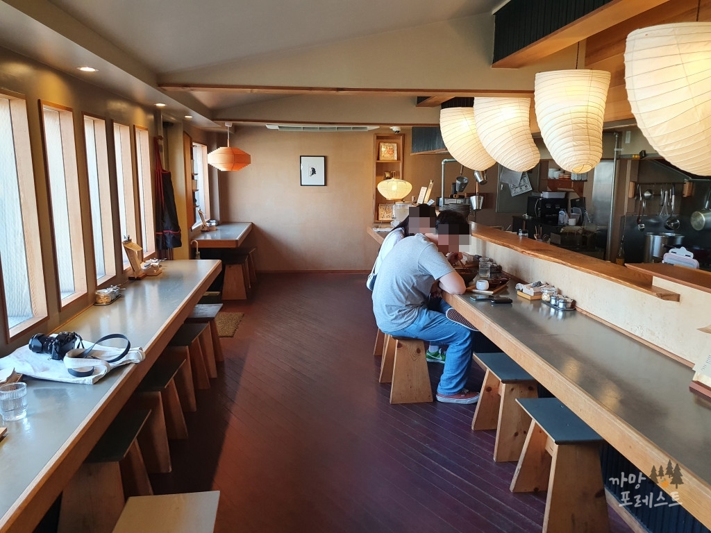 제주 애월 호탕 내부