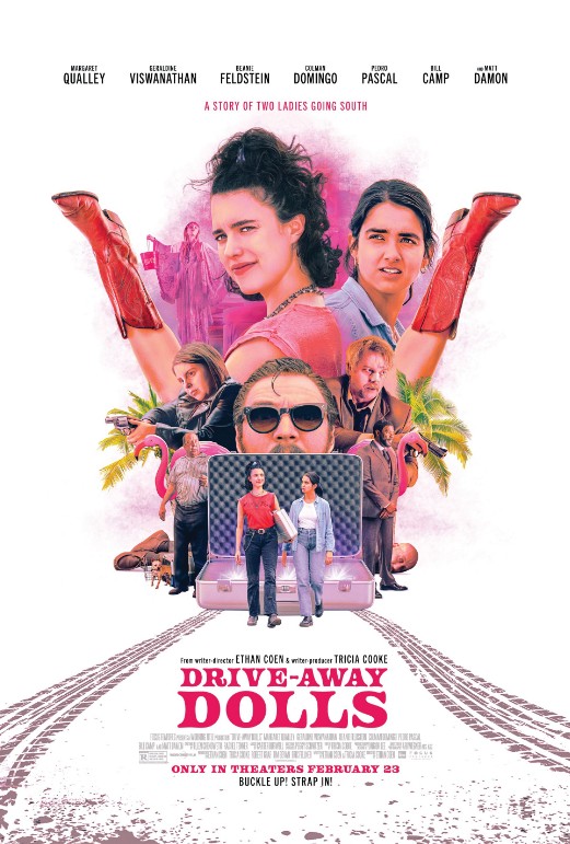 자동차 여행을 다룬 영화 - 드라이브어웨이 돌스 (2024)