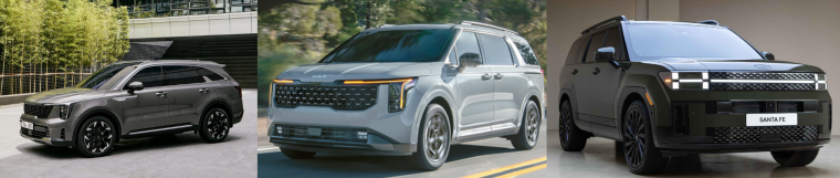 쏘렌토/카니발/싼타페 하이브리드