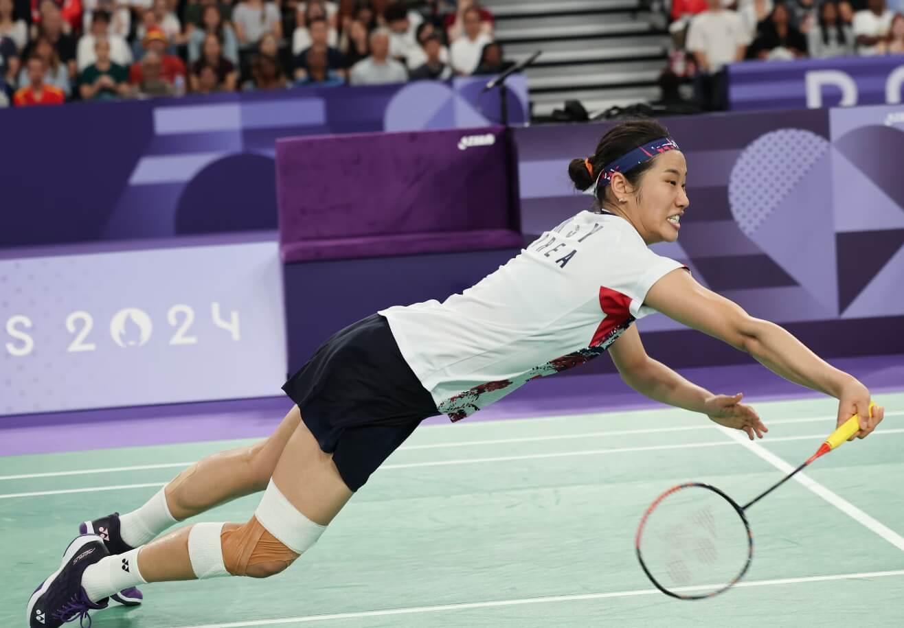 안세영 금메달&amp;#44; 슈퍼 그랜드 슬램 달성[파리올림픽 결승전 영상]