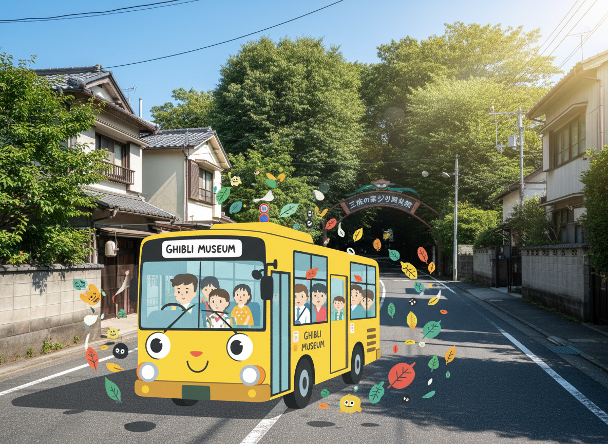 도쿄 미타카 지브리 미술관 예약