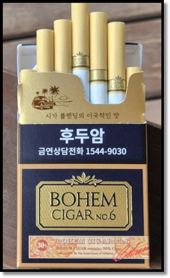 편의점 알바 담배 KT&amp;G보헴시가 넘버6 넘버3 넘버 1 편의점 알바가 알려주는 맛 향 가격 특징 알바팁